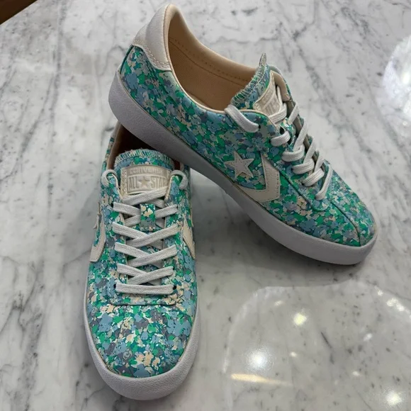 ❤️SOLD❤️ EXCELLENT Converse All Star Breakpoint Oxford Floral Sneakers - Picture 1 of 6